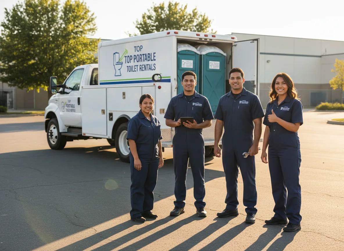 Short Term Porta Potty Rental company in Preemption, IL